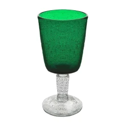 MEMENTO - CALICE DA VINO LINEA GOBLET IN VETRO EMERALD 30CL