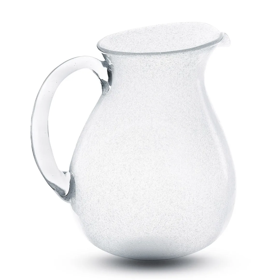 MEMENTO - CARAFFA PITCHER IN VETRO WHITE TRASPARENT 160CL