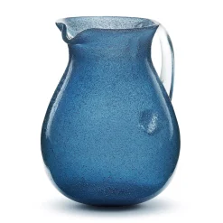 MEMENTO - CARAFFA PITCHER IN VETRO DEEP BLUE 160CL