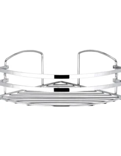 MENSOLA ANGOLARE PER DOCCIA CM 24X32 H.11,5 CROMO