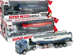 METAL KIDS - TIR CISTERNA A FRIZIONE ASSORTITO: vendita online METAL KIDS - TIR CISTERNA A FRIZIONE ASSORTITO in offerta