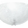 MEZZO APPLIQUE FILANTE BIANCO D30X15CM G/SLIT NERO - 1XE27 MAX 60W: vendita online MEZZO APPLIQUE FILANTE BIANCO D30X15CM G/SLIT NERO - 1XE27 MAX 60W in offerta