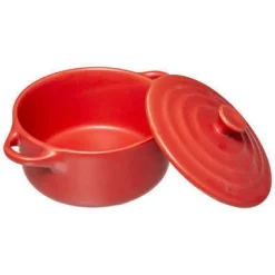 MINI CASSERUOLA 2 MANICI IN GRES DIAM. 10CM ASSORTITO