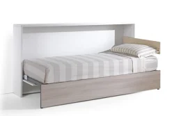 Mobile con Letto Singolo a Scomparsa: mobile a giorno con letto incluso