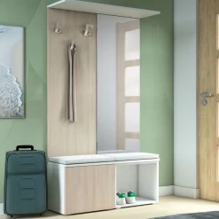 Mobile da ingresso completoi n promozione: mobile in laminato olmo 100cm
