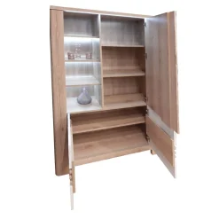 MOBILE 3 ANTE MOD. PALAZZO ROVERE WELLINGTON E BIANCO LUCIDO: vendita online MOBILE 3 ANTE MOD. PALAZZO ROVERE WELLINGTON E BIANCO LUCIDO in offerta