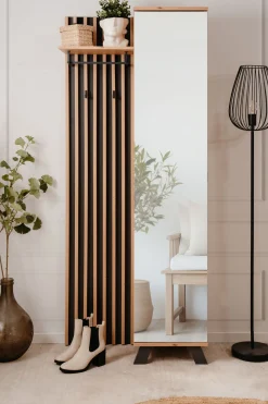 MOBILE DA INGRESSO MEDAN ARTISAN OAK E ANTRACITE: vendita online MOBILE DA INGRESSO MEDAN ARTISAN OAK E ANTRACITE in offerta