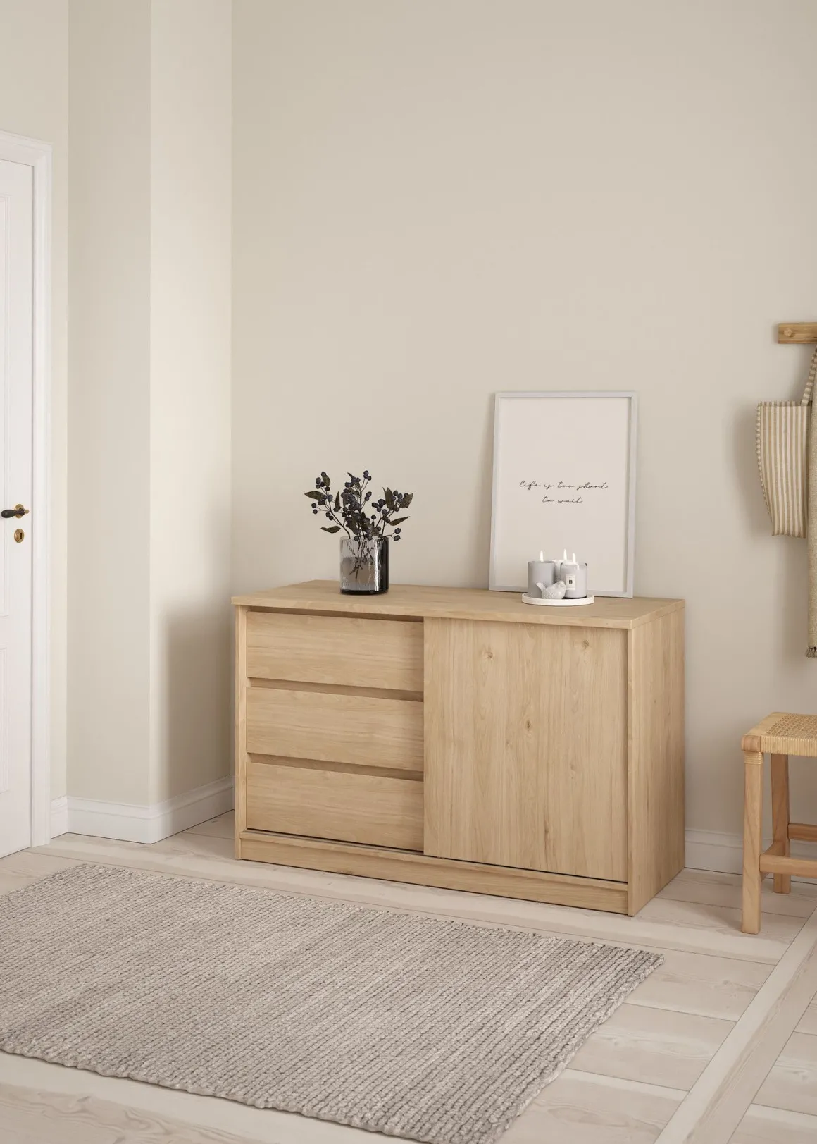 MOBILE MOD.NAJA CM 118.9X50 H.75.6 JACKSON HICKORY: vendita online MOBILE MOD.NAJA CM 118.9X50 H.75.6 JACKSON HICKORY in offerta