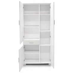 MOBILE MULTIUSO CM 77X34 H. 178 BIANCO FRASSINATO : vendita online MOBILE MULTIUSO CM 77X34 H. 178 BIANCO FRASSINATO in offerta