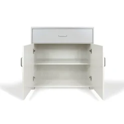 MOBILE MULTIUSO CM 80X40 H. 82,5 ROVERE SBIANCATO: vendita online MOBILE MULTIUSO CM 80X40 H. 82,5 ROVERE SBIANCATO in offerta