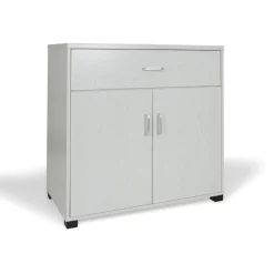MOBILE MULTIUSO CM 80X40 H. 82,5 ROVERE SBIANCATO: vendita online MOBILE MULTIUSO CM 80X40 H. 82,5 ROVERE SBIANCATO in offerta