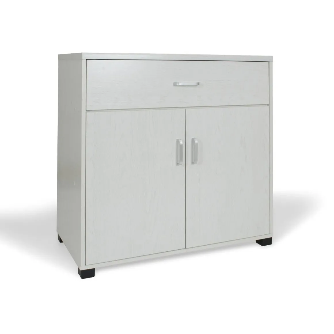 MOBILE MULTIUSO CM 80X40 H. 82,5 ROVERE SBIANCATO: vendita online MOBILE MULTIUSO CM 80X40 H. 82,5 ROVERE SBIANCATO in offerta