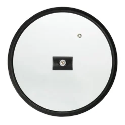 MONETA - COPERCHIO IN VETRO TEMPERATO E SILICONE DIAM. 24