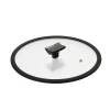 MONETA - COPERCHIO IN VETRO TEMPERATO E SILICONE DIAM. 30