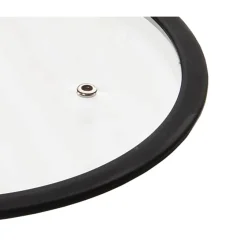 MONETA - COPERCHIO IN VETRO TEMPERATO E SILICONE DIAM. 32