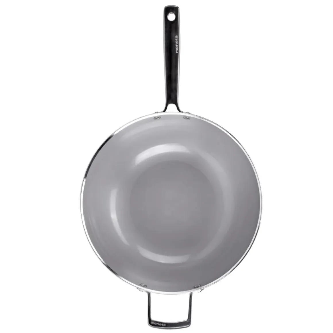 MONETA - WOK 2 MANICI LINEA MELODIA FINEGRES DIAM. 32CM