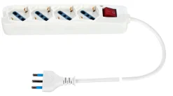MULTIPRESA 4 UNIVERS.+ INTERR.+CAVO 1,5 MT.LINEA ECO-CONTR. RAEE COMPRE: vendita online MULTIPRESA 4 UNIVERS.+ INTERR.+CAVO 1,5 MT.LINEA ECO-CONTR. RAEE COMPRE in offerta