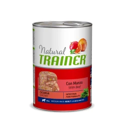 NATURAL TRAINER ADULTO MEDIUM&MAXI MANZO 0.4KG UMIDO: vendita online NATURAL TRAINER ADULTO MEDIUM&MAXI MANZO 0.4KG UMIDO in offerta