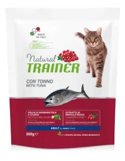 NATURAL TRAINER CAT ADULTO TONNO GR 0.3: vendita online NATURAL TRAINER CAT ADULTO TONNO GR 0.3 in offerta