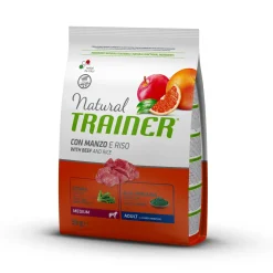 NATURAL TRAINER DOG ADULTO MEDIUM MANZO KG 3: vendita online NATURAL TRAINER DOG ADULTO MEDIUM MANZO KG 3 in offerta