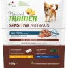 NATURAL TRAINER DOG ADULTO NO GRAIN TROTA 800GR: vendita online NATURAL TRAINER DOG ADULTO NO GRAIN TROTA 800GR in offerta
