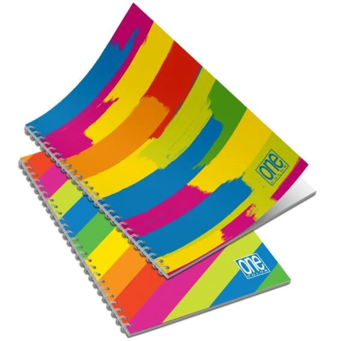 ONE COLOR - QUADERNO AD ANELLI MAXI FANTAFLUO 60 FOGLI A4+ QUADRETTI ASS.: vendita online ONE COLOR - QUADERNO AD ANELLI MAXI FANTAFLUO 60 FOGLI A4+ QUADRETTI ASS. in offerta