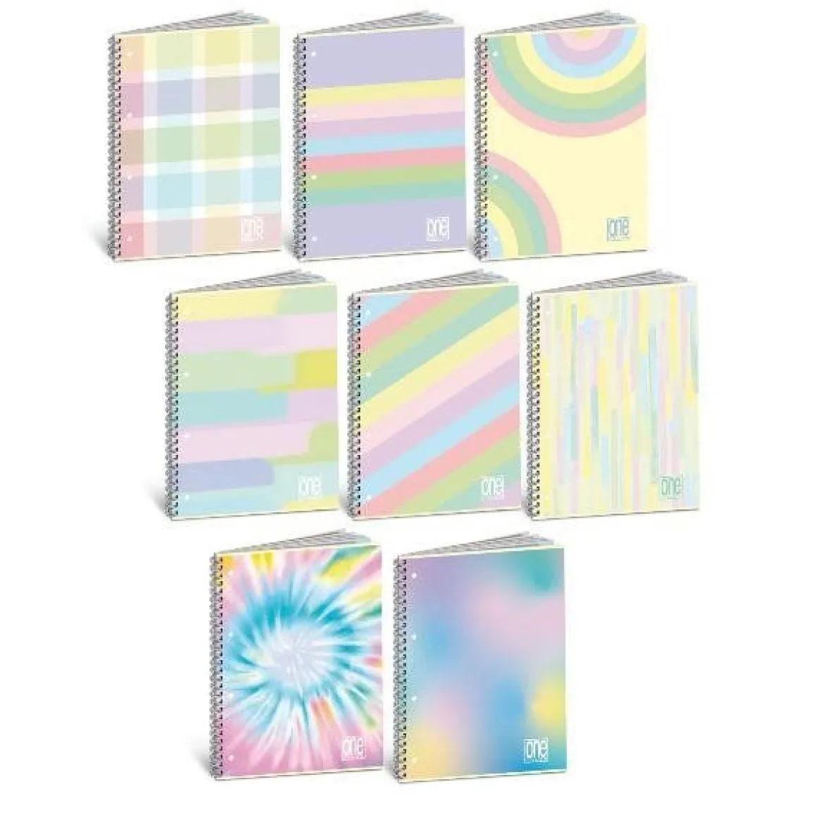 ONE COLOR - QUADERNO AD ANELLI PASTELPLUS A4+ 60 FOGLI QUADRETTI ASSORTITO: vendita online ONE COLOR - QUADERNO AD ANELLI PASTELPLUS A4+ 60 FOGLI QUADRETTI ASSORTITO in offerta