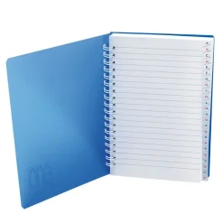 ONE COLOR - RUBRICA AD ANELLI 12X17 RIGHE ASSORTITO: vendita online ONE COLOR - RUBRICA AD ANELLI 12X17 RIGHE ASSORTITO in offerta