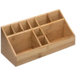 ORGANIZZATORE IN BAMBU' 23X9.5 H. 9CM