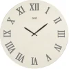 OROLOGIO DA PARETE BIANCO PERLA E ANTRACITE DIAM. 50CM : vendita online OROLOGIO DA PARETE BIANCO PERLA E ANTRACITE DIAM. 50CM in offerta