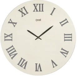 OROLOGIO DA PARETE BIANCO PERLA E ANTRACITE DIAM. 50CM : vendita online OROLOGIO DA PARETE BIANCO PERLA E ANTRACITE DIAM. 50CM in offerta