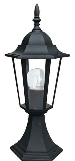 PALETTO MILANO NE.ALLUMINIO P.FUSO 60W : vendita online PALETTO MILANO NE.ALLUMINIO P.FUSO 60W in offerta