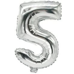 PALLONCINO LAMINATO 35X20CM ARGENTO 5: vendita online PALLONCINO LAMINATO 35X20CM ARGENTO 5 in offerta