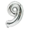 PALLONCINO LAMINATO 35X20CM ARGENTO 9: vendita online PALLONCINO LAMINATO 35X20CM ARGENTO 9 in offerta