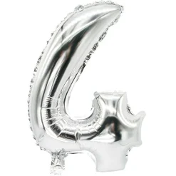 PALLONCINO LAMINATO 35X20CM ARGENTO 4: vendita online PALLONCINO LAMINATO 35X20CM ARGENTO 4 in offerta