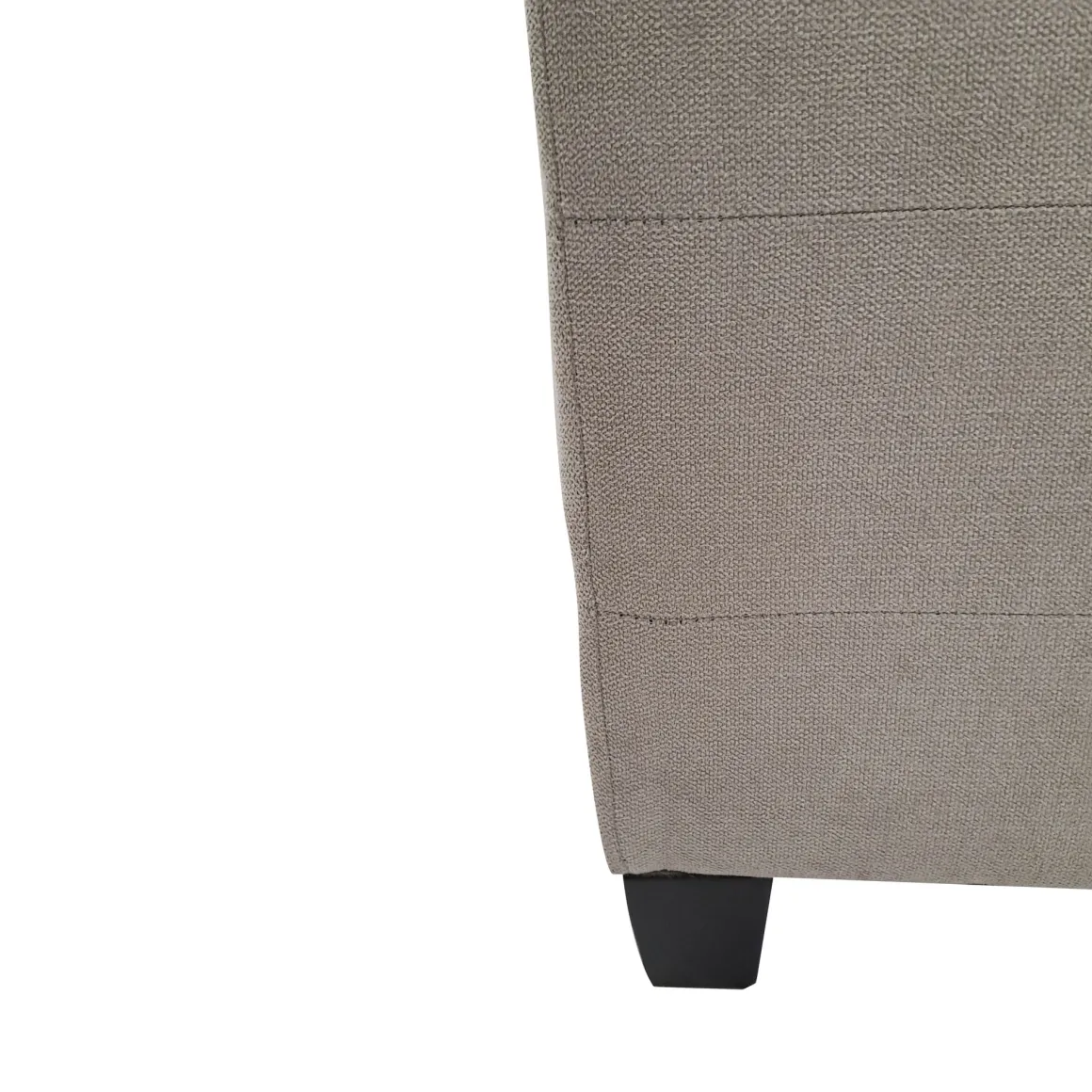 PANCA CONTENITORE CM 138X42 H. 46 IN TESSUTO TORTORA: vendita online PANCA CONTENITORE CM 138X42 H. 46 IN TESSUTO TORTORA in offerta