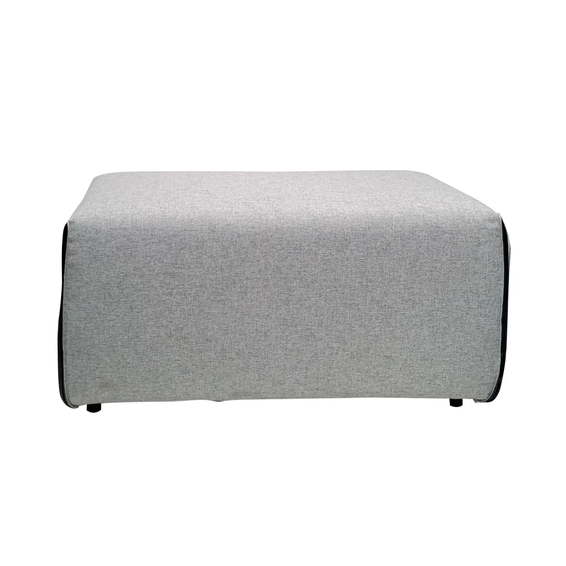 PANCA IMBOTTITA CM 98X42 H. 45 IN TESSUTO GRIGIO CHIARO: vendita online PANCA IMBOTTITA CM 98X42 H. 45 IN TESSUTO GRIGIO CHIARO in offerta