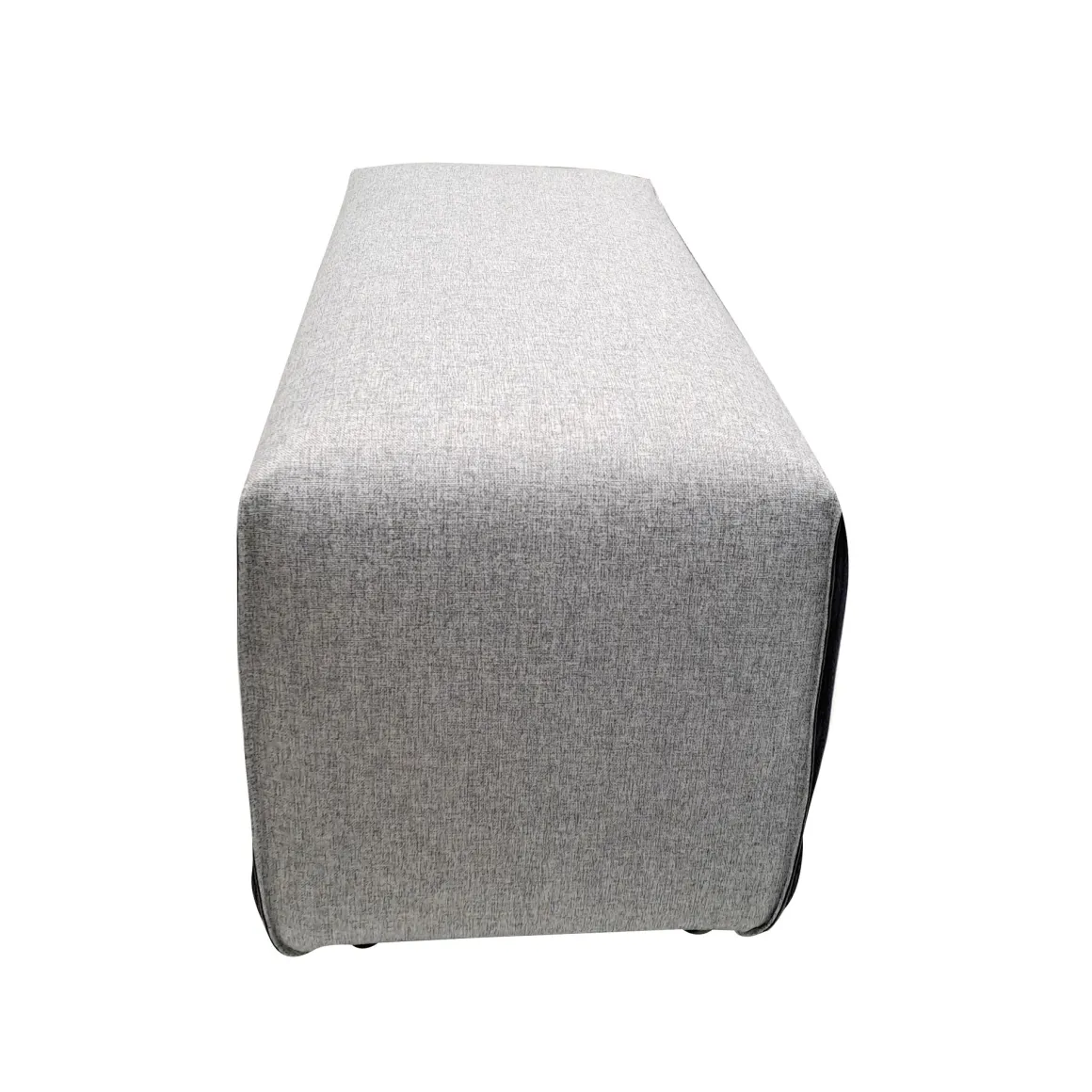 PANCA IMBOTTITA CM 98X42 H. 45 IN TESSUTO GRIGIO CHIARO: vendita online PANCA IMBOTTITA CM 98X42 H. 45 IN TESSUTO GRIGIO CHIARO in offerta