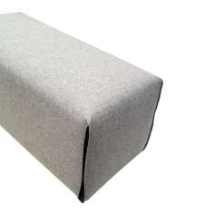 PANCA IMBOTTITA CM 98X42 H. 45 IN TESSUTO GRIGIO CHIARO: vendita online PANCA IMBOTTITA CM 98X42 H. 45 IN TESSUTO GRIGIO CHIARO in offerta