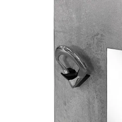 PANNELLO DA INGRESSO CM 64 CEMENTO CON SPECCHIO