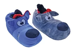 PANTOFOLA UOMO CANE GHIGNO BLU TG. 41/46 : vendita online PANTOFOLA UOMO CANE GHIGNO BLU TG. 41/46 in offerta