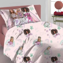 PARURE COPRIPIUMINO 1P CM 155X200 BARBIE : vendita online PARURE COPRIPIUMINO 1P CM 155X200 BARBIE in offerta