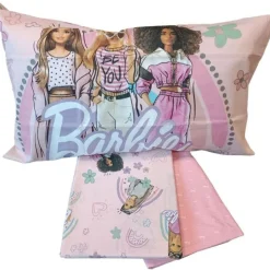PARURE COPRIPIUMINO 1P CM 155X200 BARBIE : vendita online PARURE COPRIPIUMINO 1P CM 155X200 BARBIE in offerta