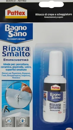 PATTEX BAGNO SANO RIPARA SMALTO 50gr: vendita online PATTEX BAGNO SANO RIPARA SMALTO 50gr in offerta
