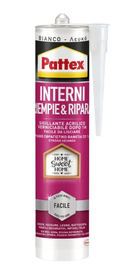 PATTEX CARTUCCIA SILICONE PER INTERNI 280ml: vendita online PATTEX CARTUCCIA SILICONE PER INTERNI 280ml in offerta