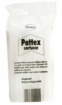PATTEX COLLA A CALDO CARTUCCE TRASPARENTI 1KG: vendita online PATTEX COLLA A CALDO CARTUCCE TRASPARENTI 1KG in offerta