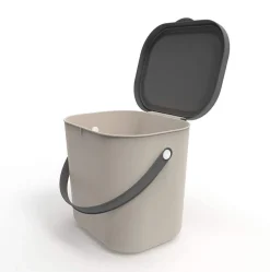 PATTUMIERA ALBULA CAPPUCCINO 23.5X20X20.8CM 6LT : vendita online PATTUMIERA ALBULA CAPPUCCINO 23.5X20X20.8CM 6LT in offerta