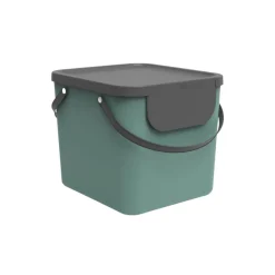 PATTUMIERA ALBULA VERDE SCURO 40X35.8X34CM 40LT: vendita online PATTUMIERA ALBULA VERDE SCURO 40X35.8X34CM 40LT in offerta