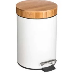 PATTUMIERA BAGNO 3L BIANCA E NATURALE