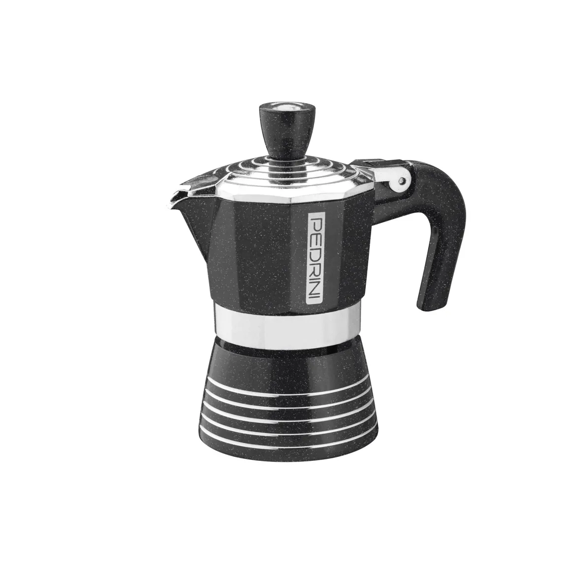 PEDRINI - CAFFETTIERA 1 TAZZA LINEA INFINITY ROCK ANTRACITE